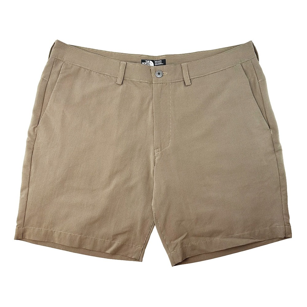 THE NORTH‎ FACE Men's Nylon Striped Hiking Shorts • 40 • tan cream gorpcore